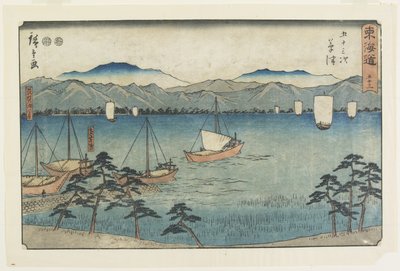 No.53 Kusatsu, 1847-1852 - Utagawa Hiroshige