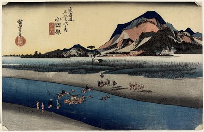 Rivière Sakawa, Odawara, c. 1833 - Utagawa Hiroshige