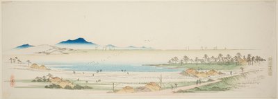 Plage de sel à Gyotoku, d