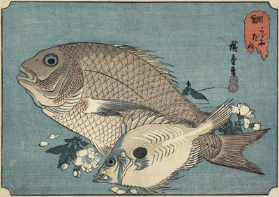 Dorades, début du 19ème siècle - Utagawa Hiroshige