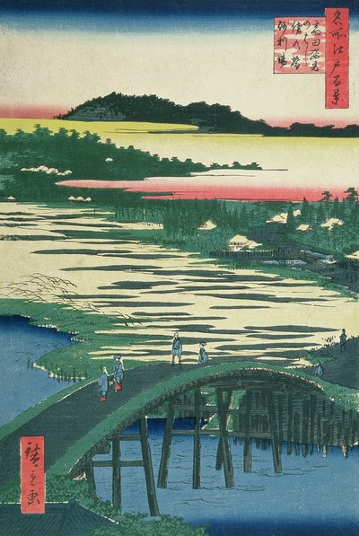 Ponts Sugatami et Omokage et Jariba à Takata, de la série 