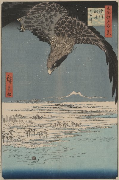 Plaine de dix mille acres à Fukagawa Susaki : Cent vues célèbres d