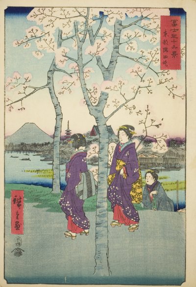 La Digue de Sumida dans la Capitale de l