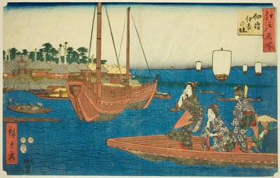 Le sanctuaire Sumiyoshi sur l