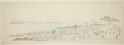Vue de la colline de Goten (Gotenyama no zu), de la série "Treize vues des environs d
