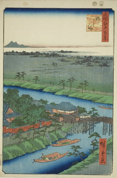 Yanagishima, de la série "Cent vues célèbres d