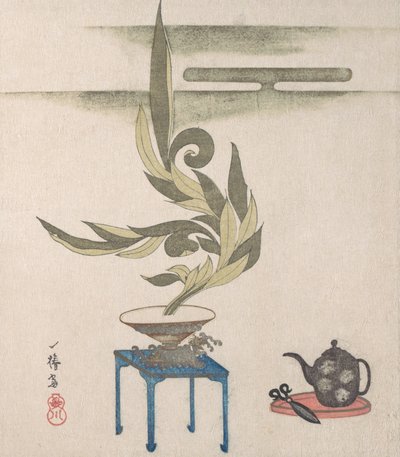 Arrangement floral, 19e siècle - Utagawa Itchinsai