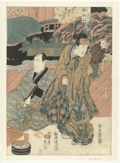 Acteurs sur scène - Utagawa Kunisada (I)