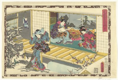 Chapitre 46 (Images fidèles du Prince Éclatant) - Utagawa Kunisada (I)