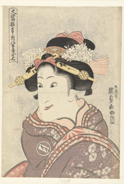Iwai Hanshiro V dans le rôle de Yaoya Oshichi, Uit zeer succesvolle toneelstukken (série) - Utagawa Kunisada (I)