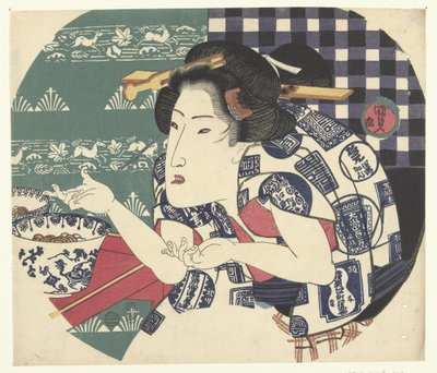 Restaurant Udon - Utagawa Kunisada (I)