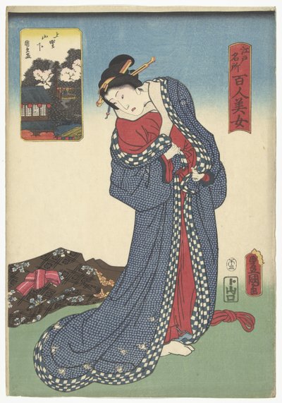 Yamashita à Ueno - Utagawa Kunisada (I)