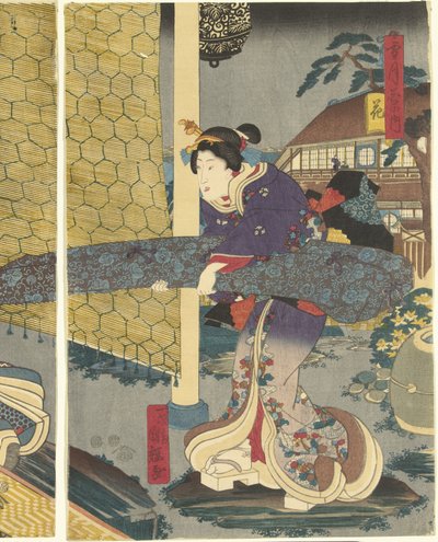 Fleurs - Utagawa Kuniteru