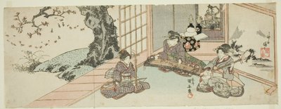 Instruments de jeu pour dames - Utagawa Kuniyasu