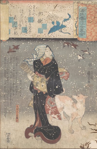 Visages du soir, vers 1845-46 - Utagawa Kuniyoshi