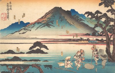 Oiso, Odawara, Hakone, Mishima, Numazu, 1840 - Utagawa Kuniyoshi