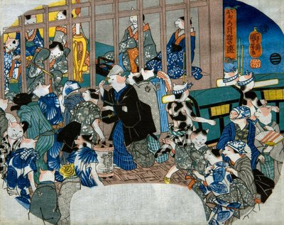 Pâle Lune - Utagawa Kuniyoshi