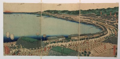 Processions de Daimyo passant le long du Tokaido - Utagawa Sadahide