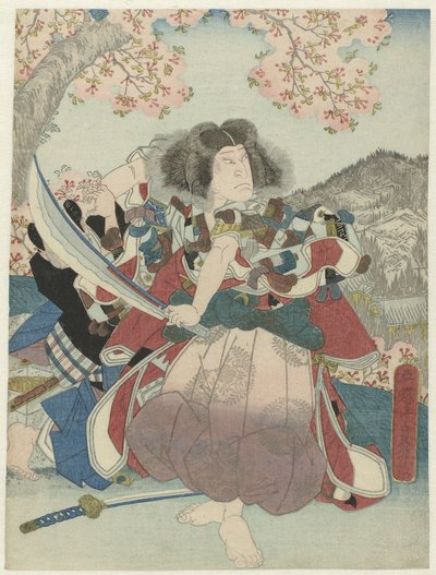 Nakamura Utaemon IV comme Oniwakamaru dans la pièce 