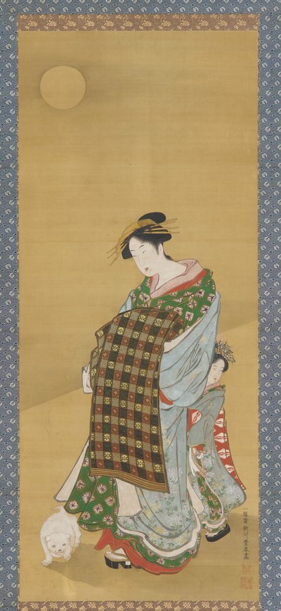 Une courtisane et son assistante, 1735-1868 - Utagawa Toyoharu