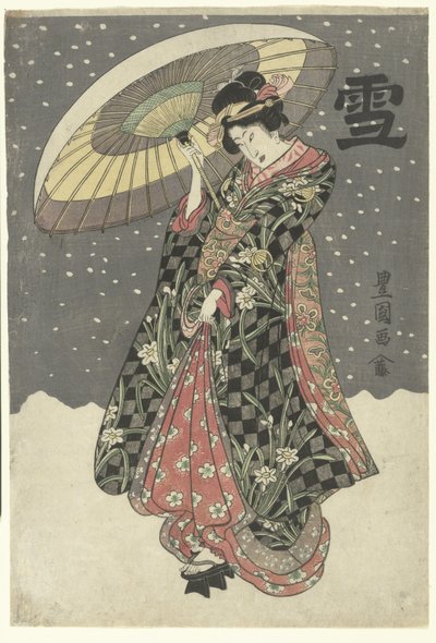 Neige - Utagawa Toyokuni (I)