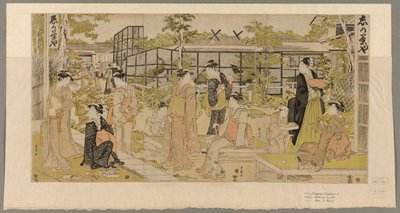 Kacho chaya - Utagawa Toyokuni I