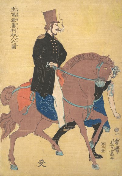 Un Américain dessiné d