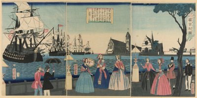 Angleterre (Igirisu koku) - Utagawa Yoshitora