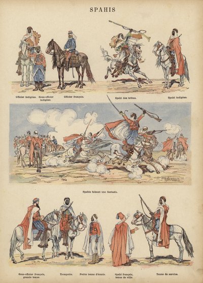 Spahis, soldats coloniaux de l