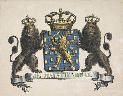 Armoiries du Royaume des Pays-Bas, 1815 - V. Labargé