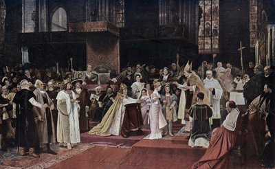 Tu felix Austria nube : fiançailles des petits-enfants de l