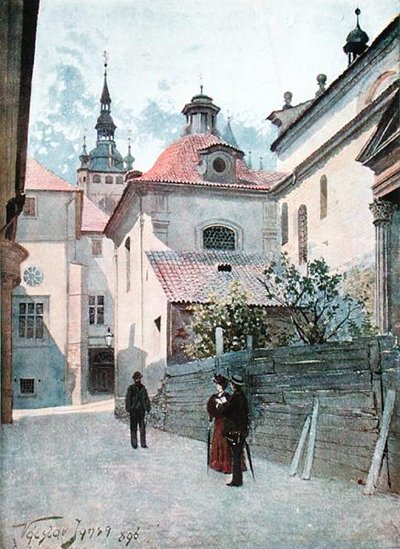 Jirska Ulice, Prague, illustration de 