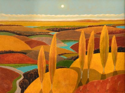 Colline de peupliers dans les dunes, 2023 - Vadym Vaskovsky