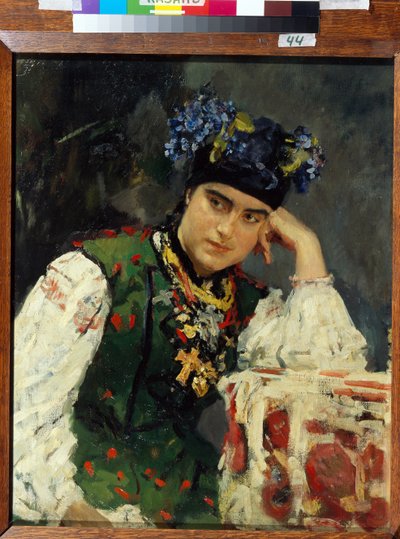 Portrait de Sofia Dragomirov - Valentin Aleksandrovich Serov