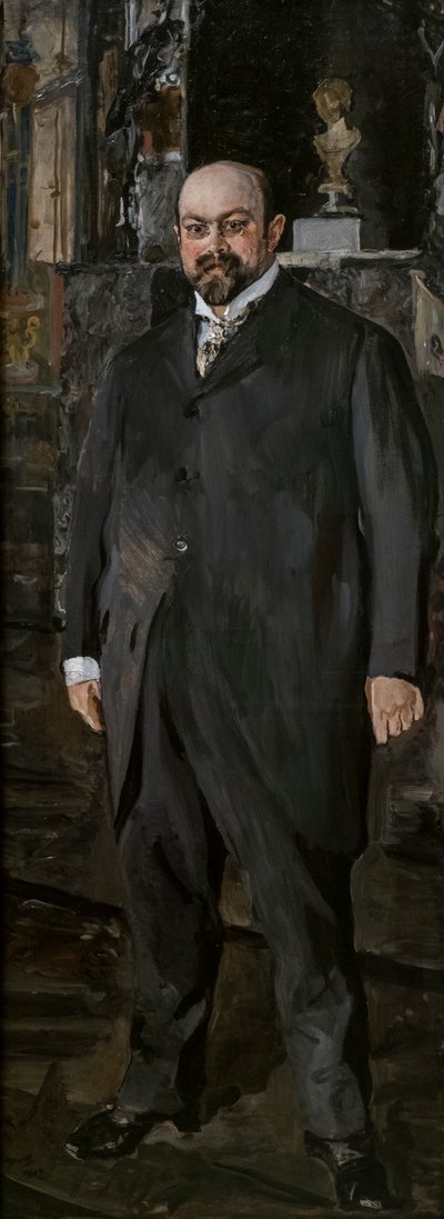 Portrait de Mikhaïl Abramovich Morozov - Valentin Aleksandrovich Serov