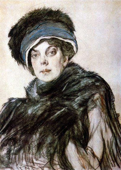 Portrait de la princesse Olga Orlova - Valentin Aleksandrovich Serov