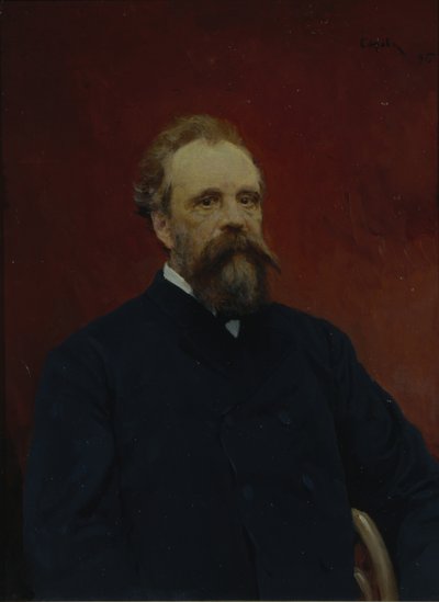 Portrait de Sergei Mikhailovich Tretyakov 1834-1892, 1895 - Valentin Aleksandrovich Serov