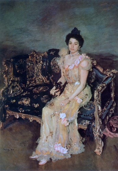 Portrait de Sofia Mikhailovna Botkina, 1899 - Valentin Aleksandrovich Serov