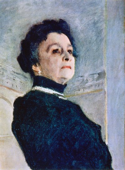 Portrait de Maria Nikolayevna Yermolova (détail), 1905 - Valentin Serov