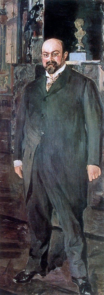 Portrait de Mikhaïl Abramovitch Morozov - Valentin Serov