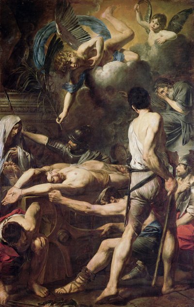 Le Martyre de Saint Processus et Saint Martinien - Valentin de Boulogne