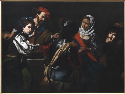 La diseuse de bonne aventure - Valentin de Boulogne