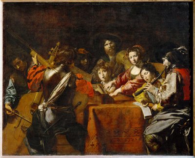 Un concert - A concert … - Valentin de Boulogne