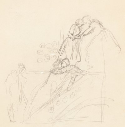 Études de figures [verso] - Valentine Cameron Prinsep