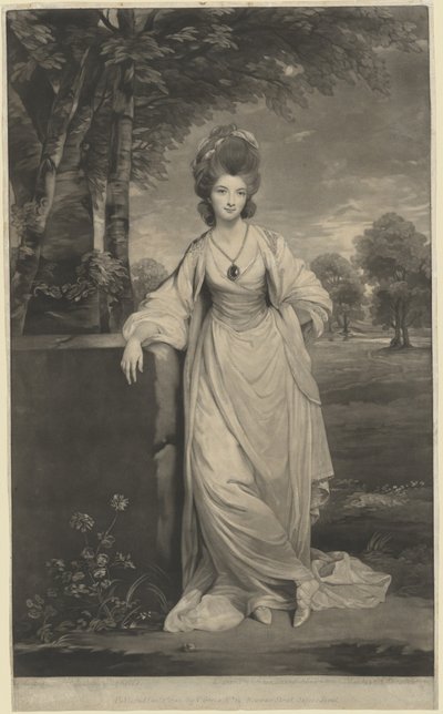 Lady Elizabeth Compton - Valentine Green after Sir Joshua Reynolds