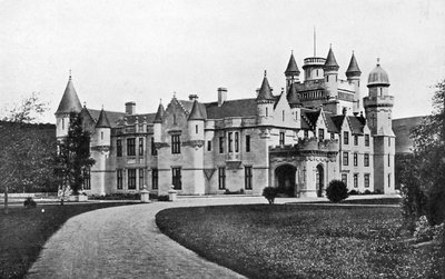 Château de Balmoral, Écosse, vers 1920 - Valentine and Sons Ltd