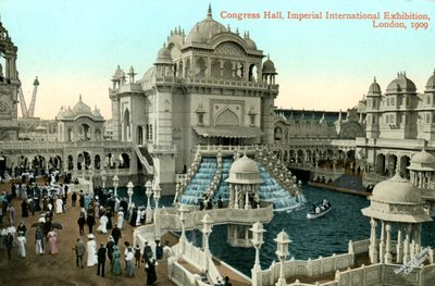Congress Hall, Exposition internationale impériale, Londres, 1909 - Valentine and Sons Ltd
