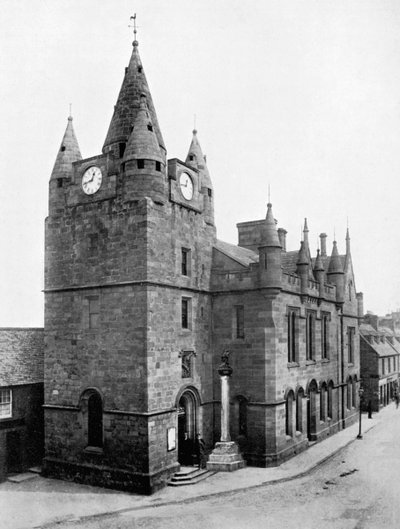 Vieille tour, Tain, Ross et Cromarty, Écosse, 1924-1926 - Valentine and Sons Ltd