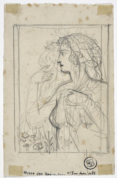 Profil de femme - Valère Bernard