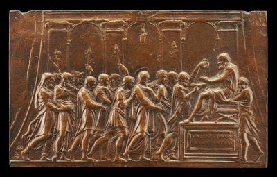 Christ Amené Devant Ponce Pilate - Valerio Belli